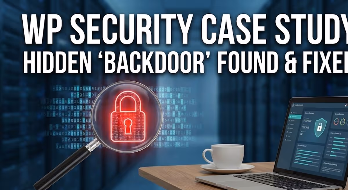 The "Invisible" Hack: How One File Gave Hackers Total Control of a Client’s Site.