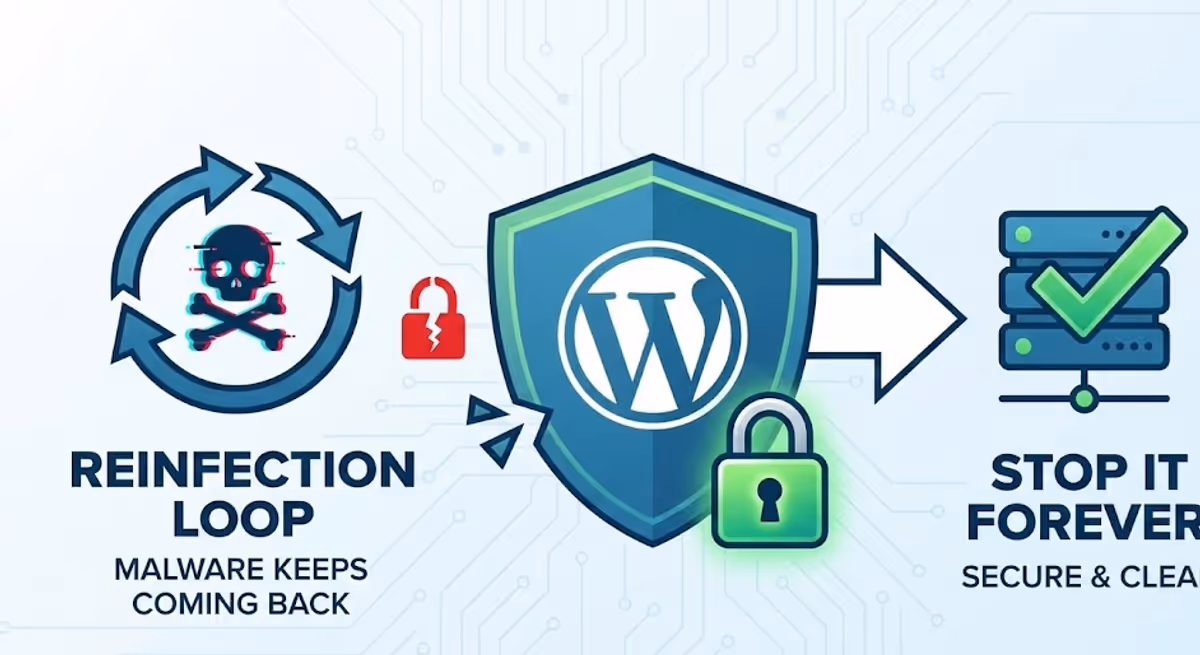 Why WordPress Malware Keeps Coming Back (And How to Stop It Forever)