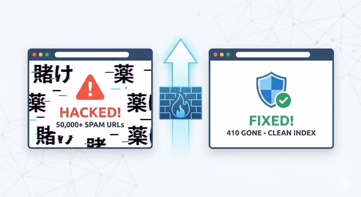 How I Removed 50,000+ Spam URLs From Google After a Japanese Keyword Hack