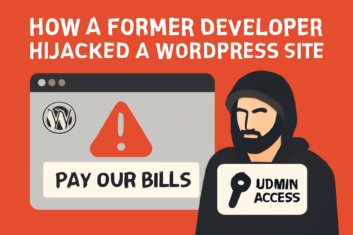 Former Developer Still Has Access to Your WordPress Site? Why the Real Backdoor Isn&#8217;t Where You&#8217;re Looking