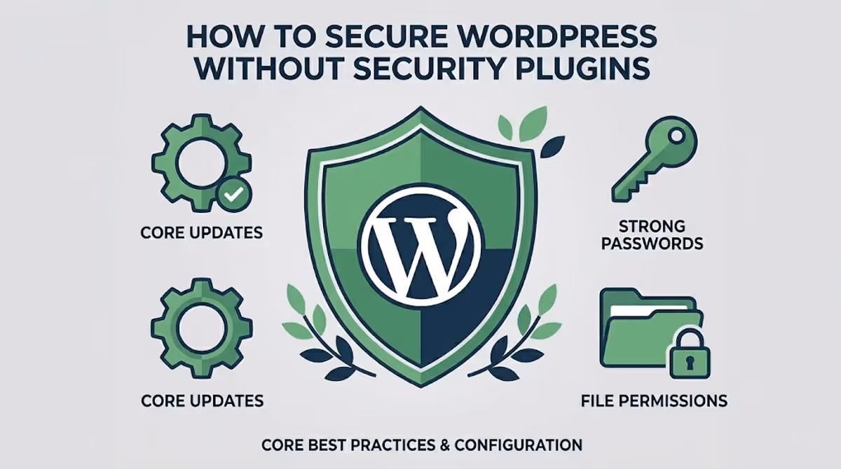 How to Secure WordPress Without Security Plugins