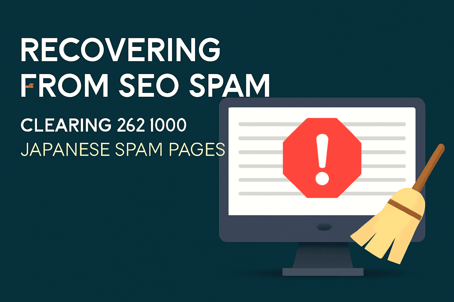 Recovering from SEO Spam: How We Cleared 242,000 Japanese Spam Pages from a Hacked WordPress Site in 2025