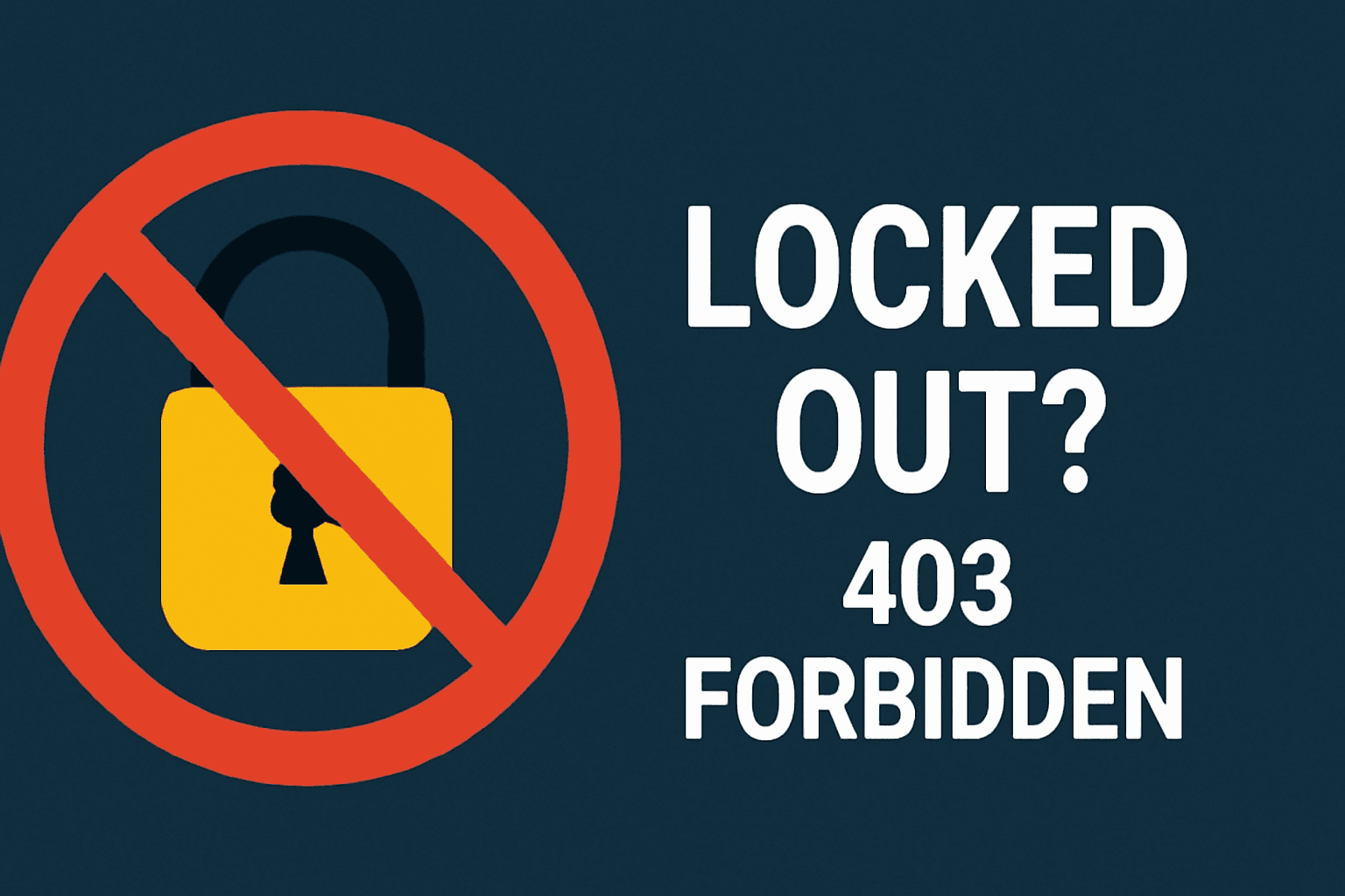 Locked Out? Why a 403 Forbidden Error on wp-admin Could Be a Malicious .htaccess Hack